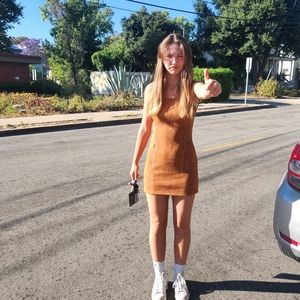 urban outfitters open back bodycon dress